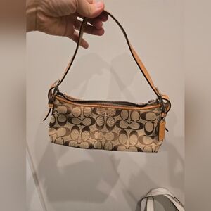 Coach Brown and Tan Women's Bag